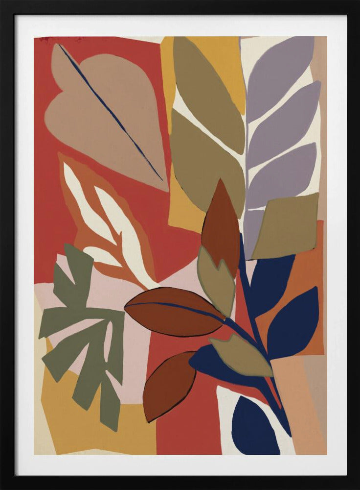 Abstraktes Laub | Poster