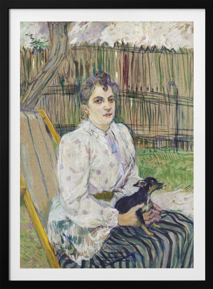 Lady With a Dog (1891) | Poster