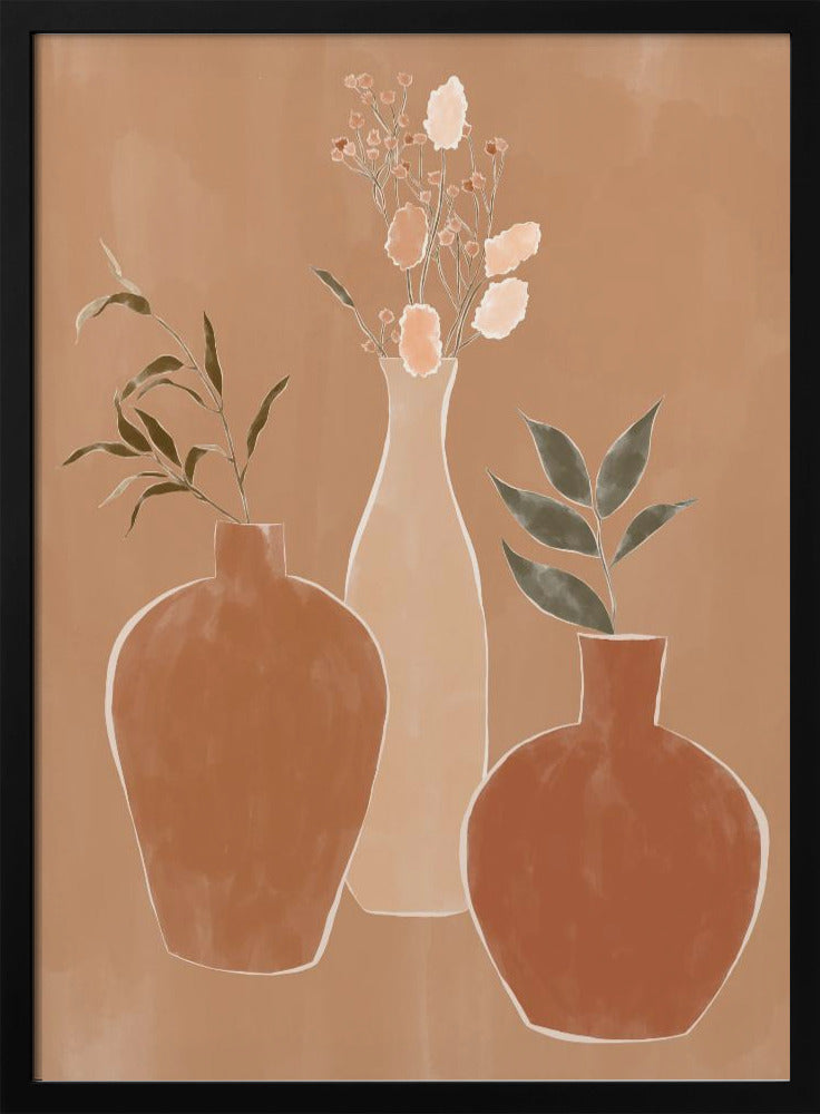 Blumenvasen-Set | Poster