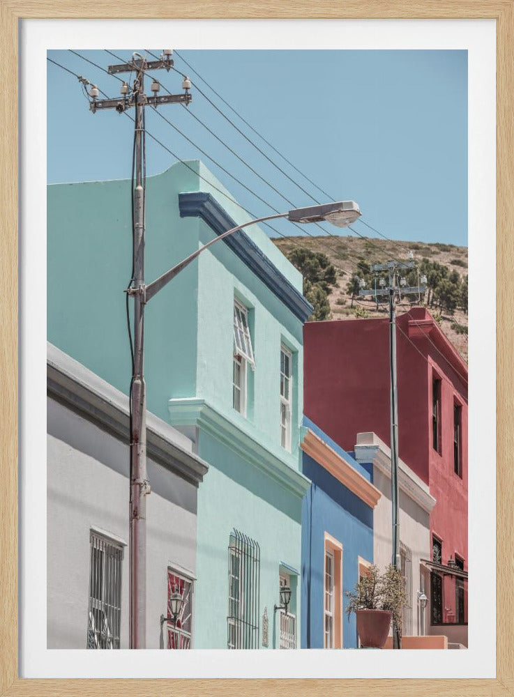Bunte Fassaden | Poster