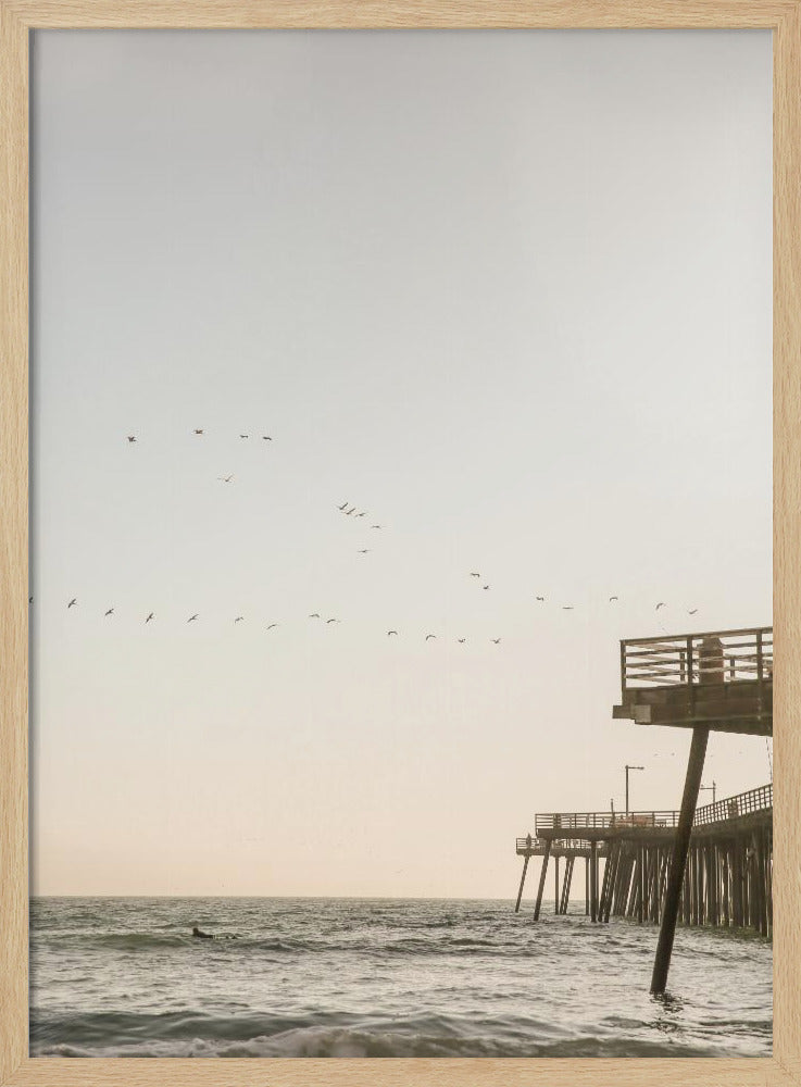 Gelassenheit am Meer | Poster