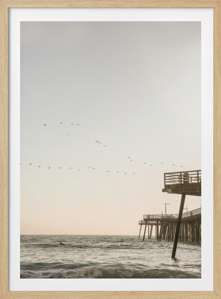 Gelassenheit am Meer | Poster