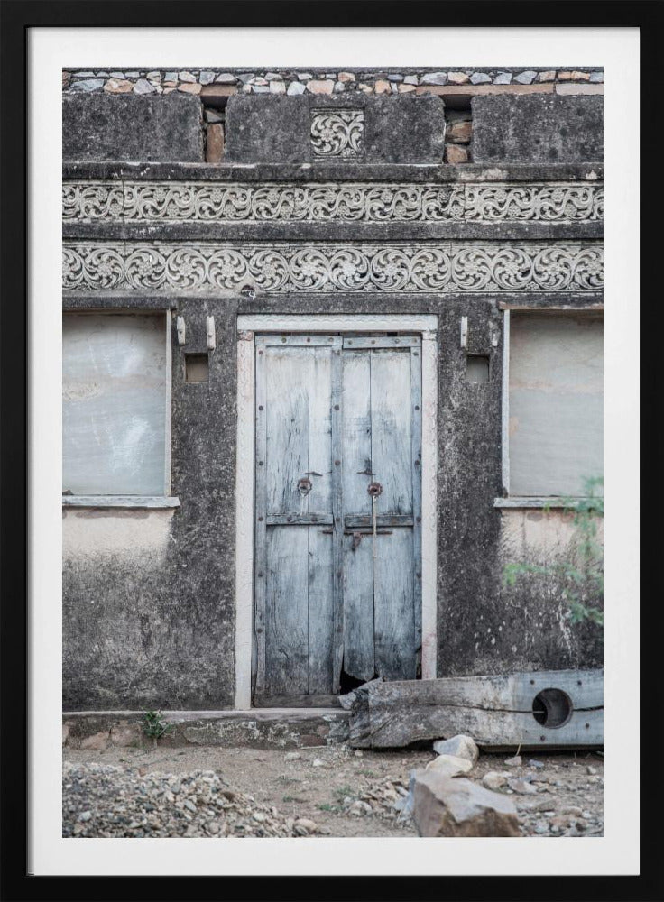 Verblasste Eleganz Tür | Poster
