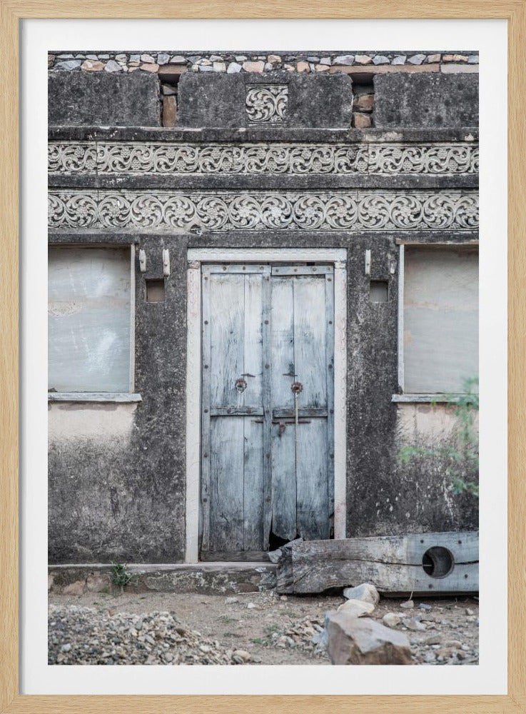 Verblasste Eleganz Tür | Poster
