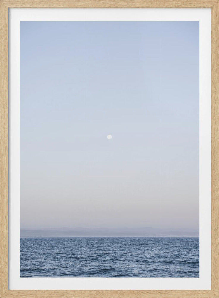 Mondbeschienener Horizont | Poster