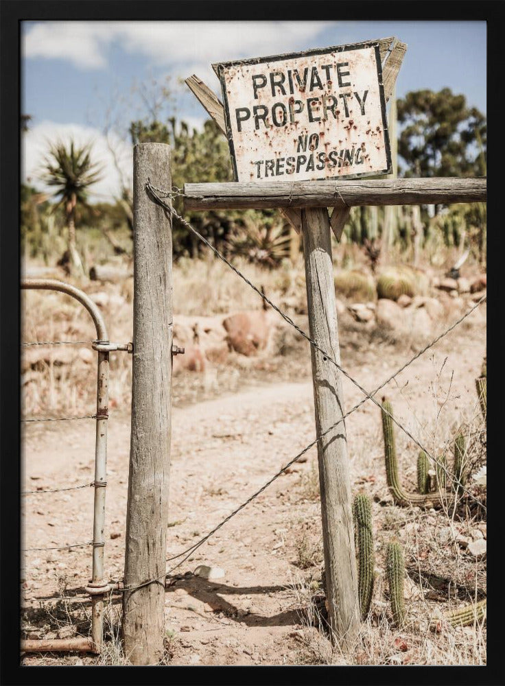 Off-Limits Pathway | Poster