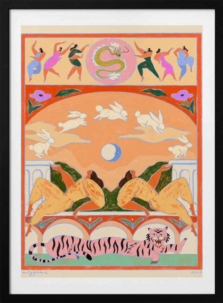 Rabbit Jumps Over the Moon | Poster