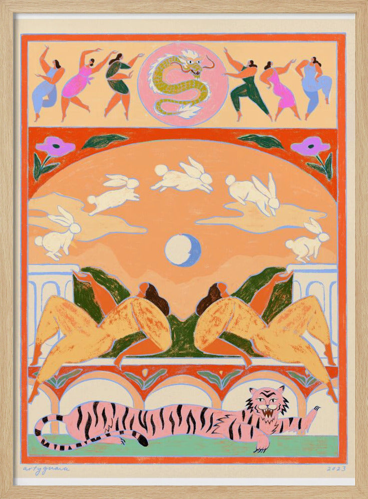 Rabbit Jumps Over the Moon | Poster