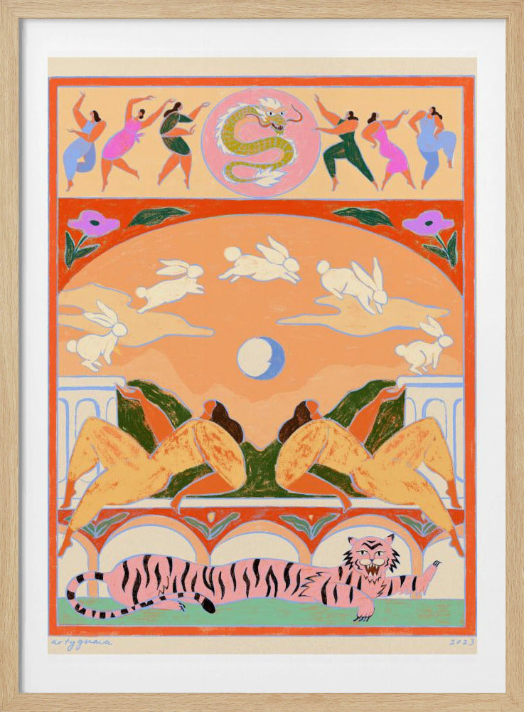 Rabbit Jumps Over the Moon | Poster