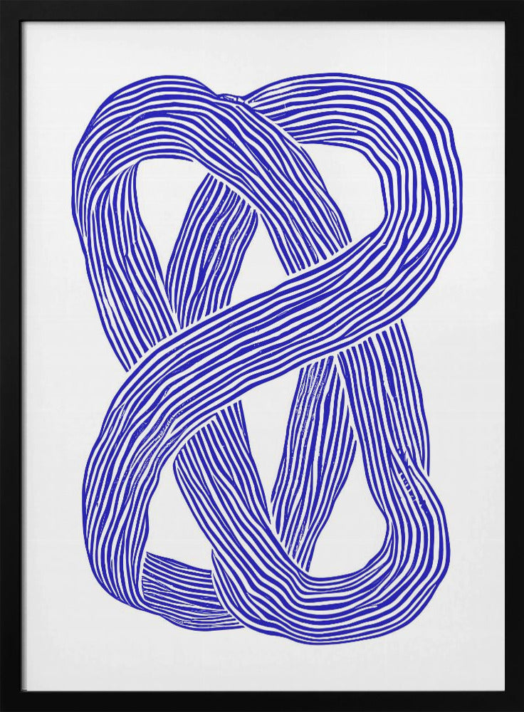 Blue Infinity Loop | Poster