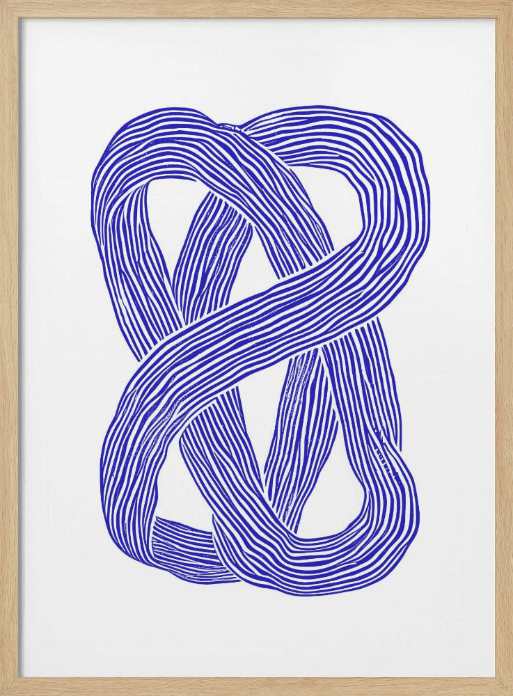 Blue Infinity Loop | Poster