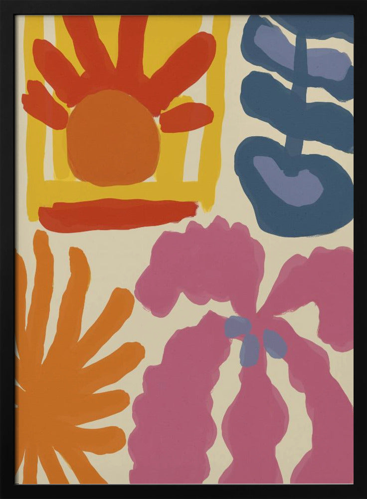 Vibrant Shapes | Poster