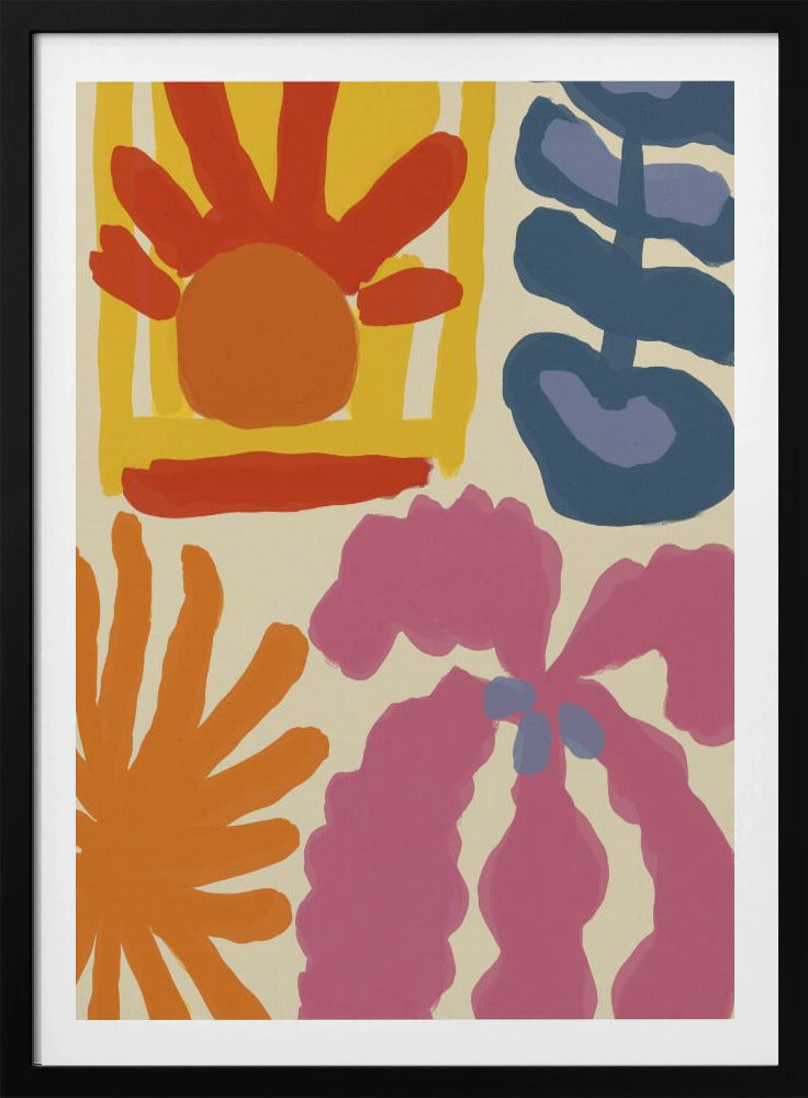 Vibrant Shapes | Poster