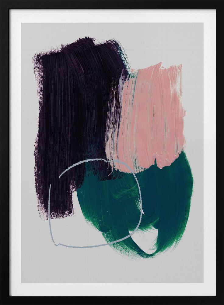 Abstrakte Pinselstriche 10 | Poster