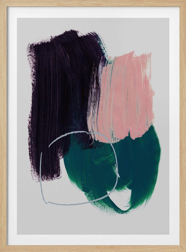 Abstrakte Pinselstriche 10 | Poster