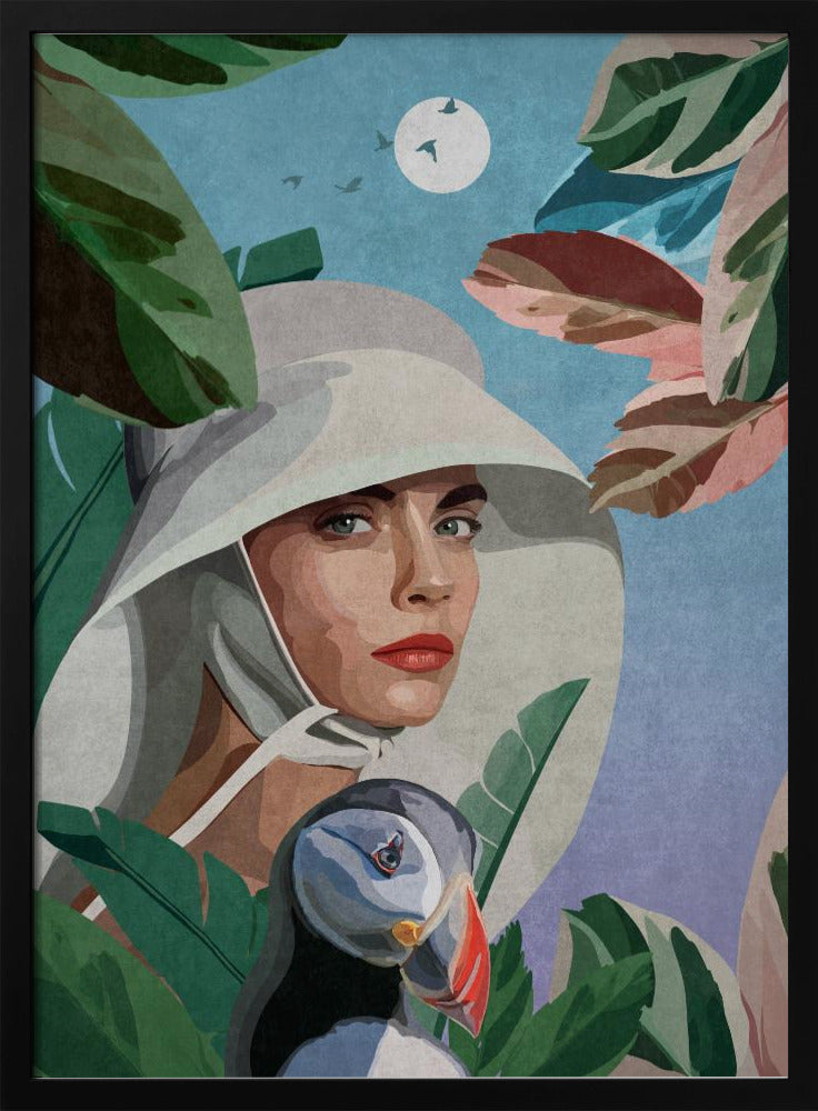 Papageientaucher-Traumlandschaft | Poster