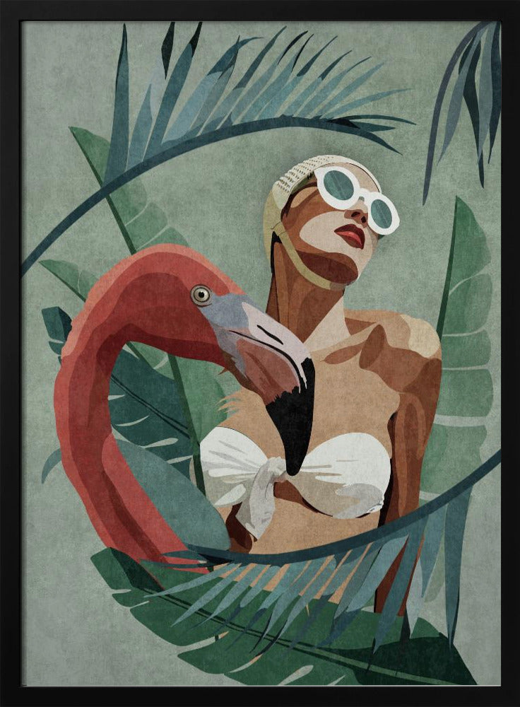 Tropische Eleganz | Poster