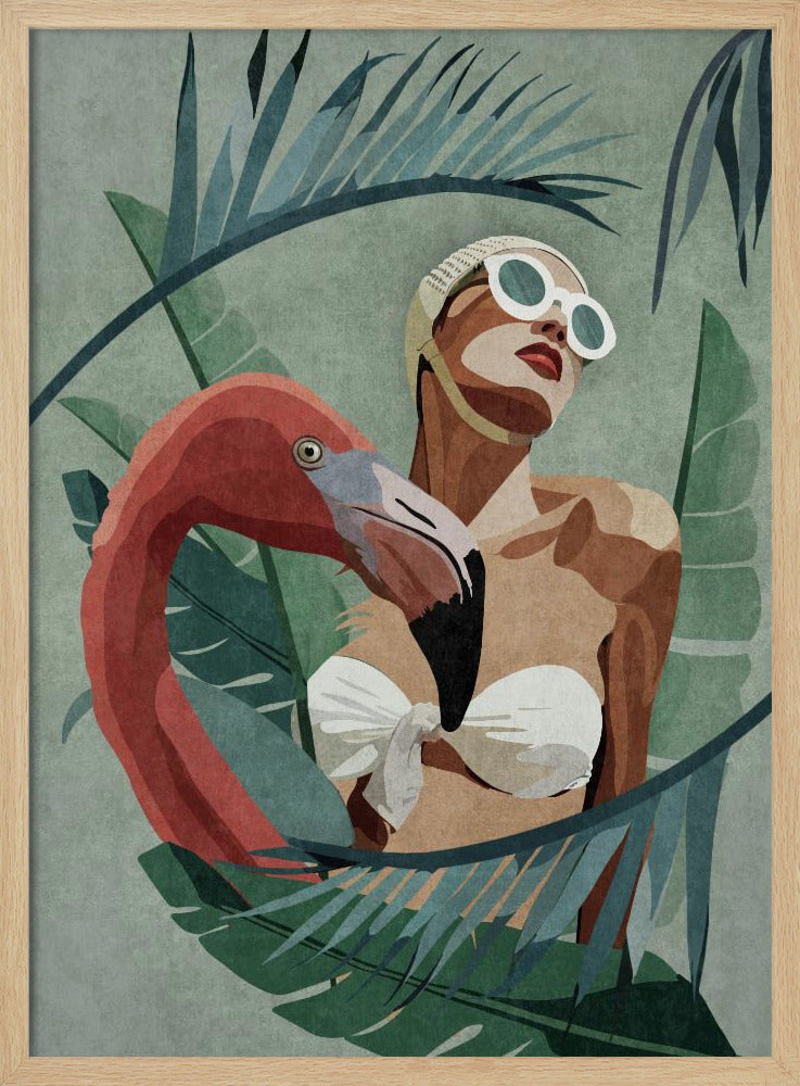 Tropische Eleganz | Poster