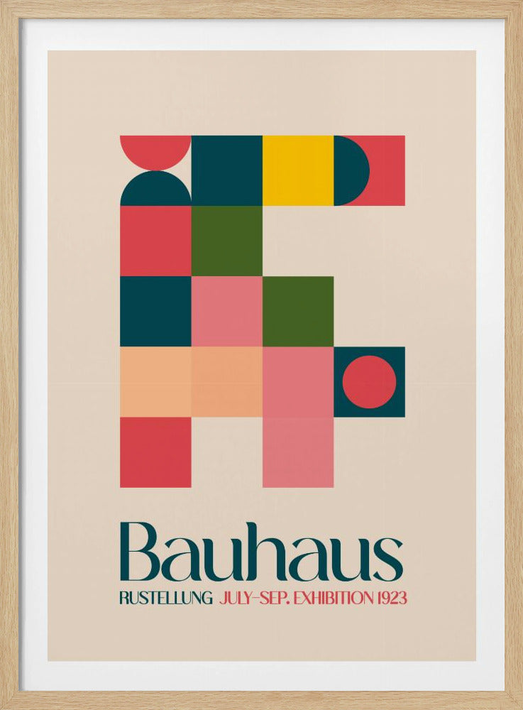 Bauhaus Geometrie | Poster