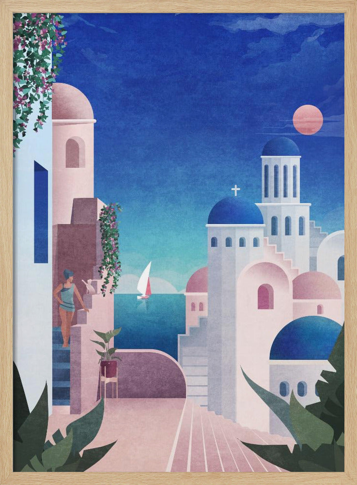 Ägäische Traumlandschaft | Poster