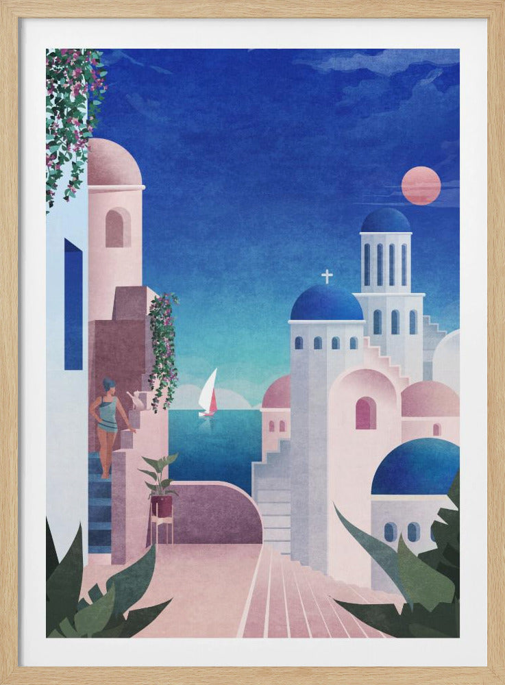 Ägäische Traumlandschaft | Poster