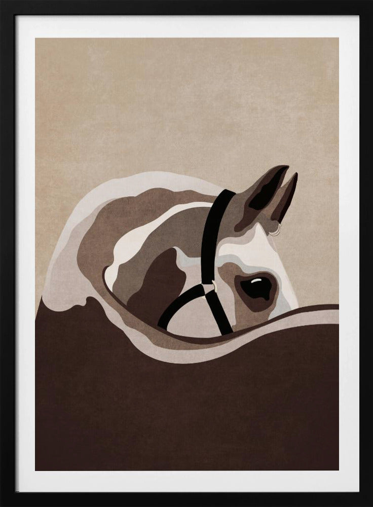Majestätischer Pferdeblick | Poster