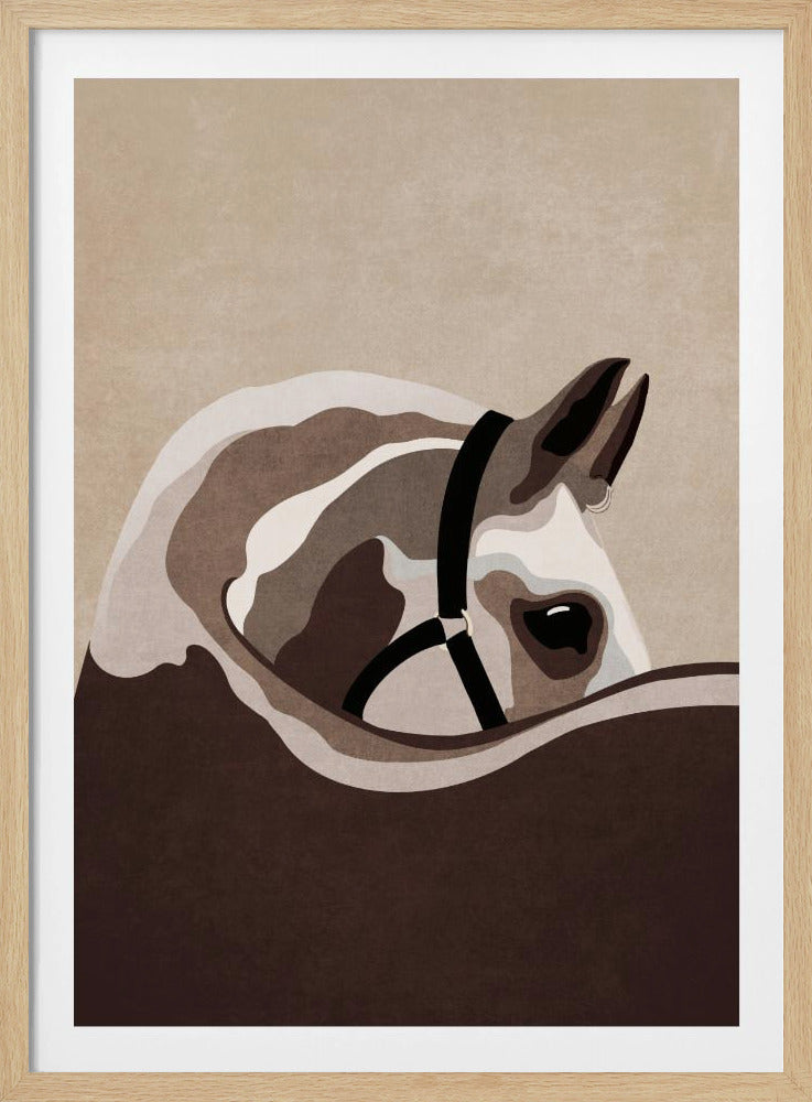 Majestätischer Pferdeblick | Poster