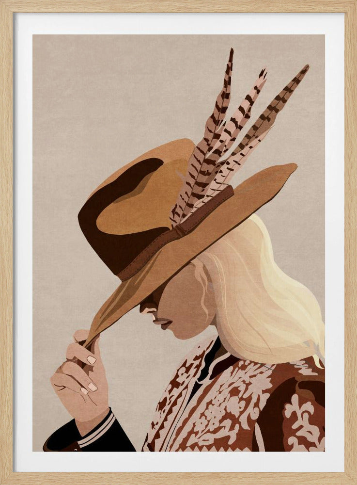 Gefiederte Eleganz | Poster