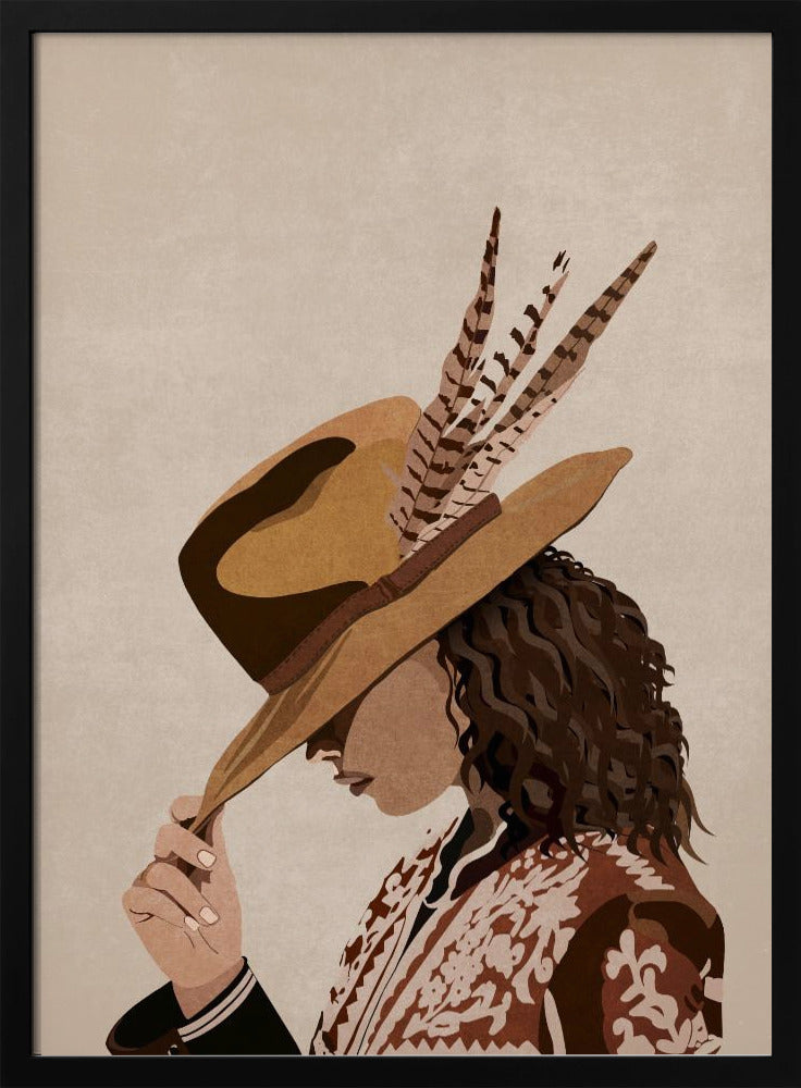 Gefiederte Eleganz | Poster