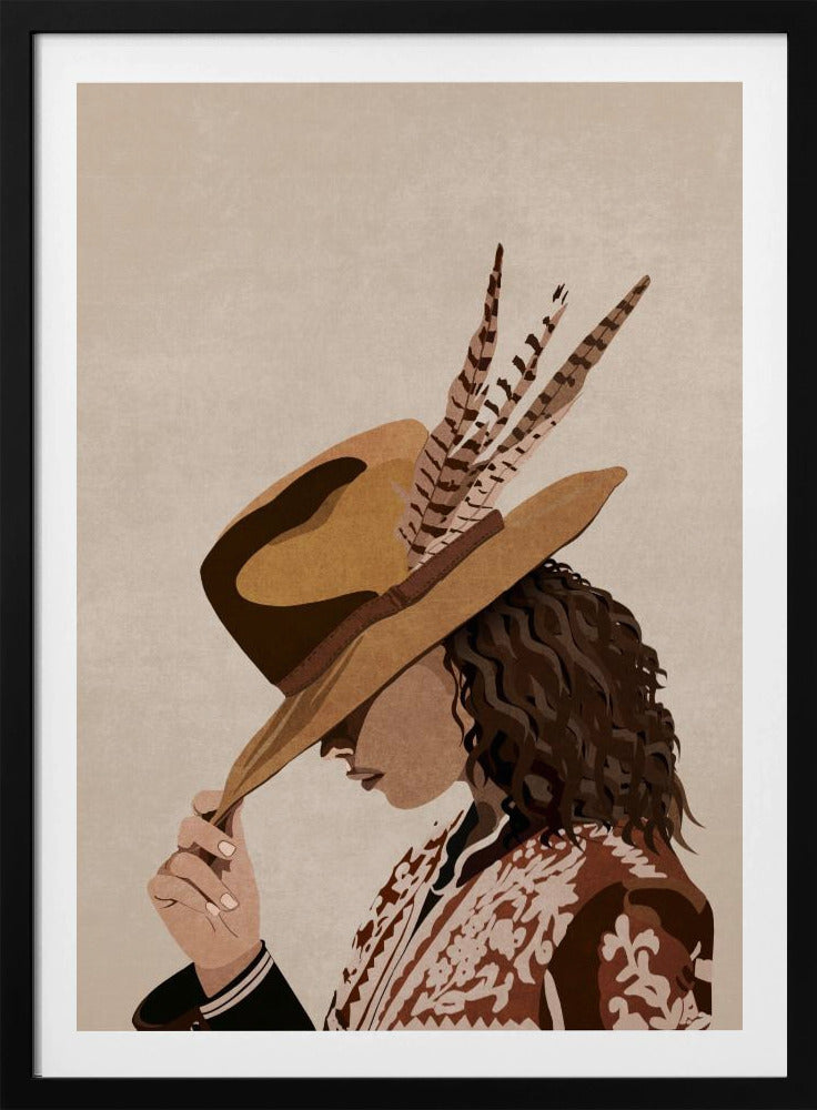 Gefiederte Eleganz | Poster