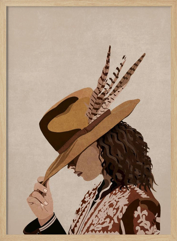 Gefiederte Eleganz | Poster