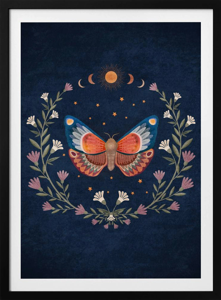 Schmetterlings-Traumlandschaft | Poster
