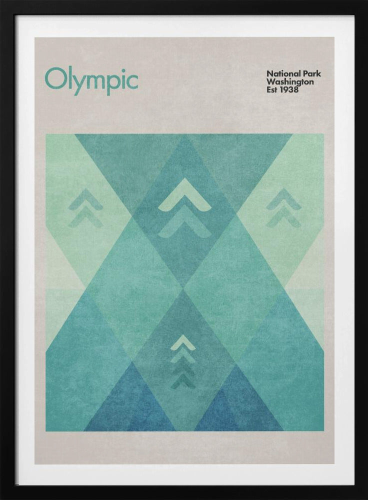 Geometrische Gipfel | Poster
