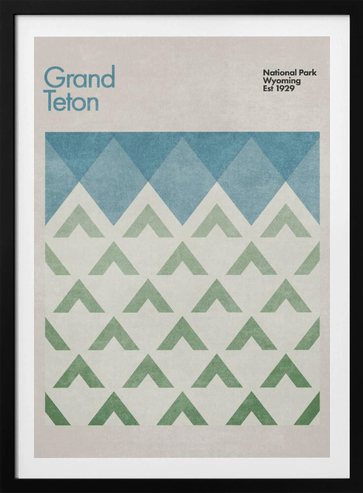 Geometrische Gipfel | Poster