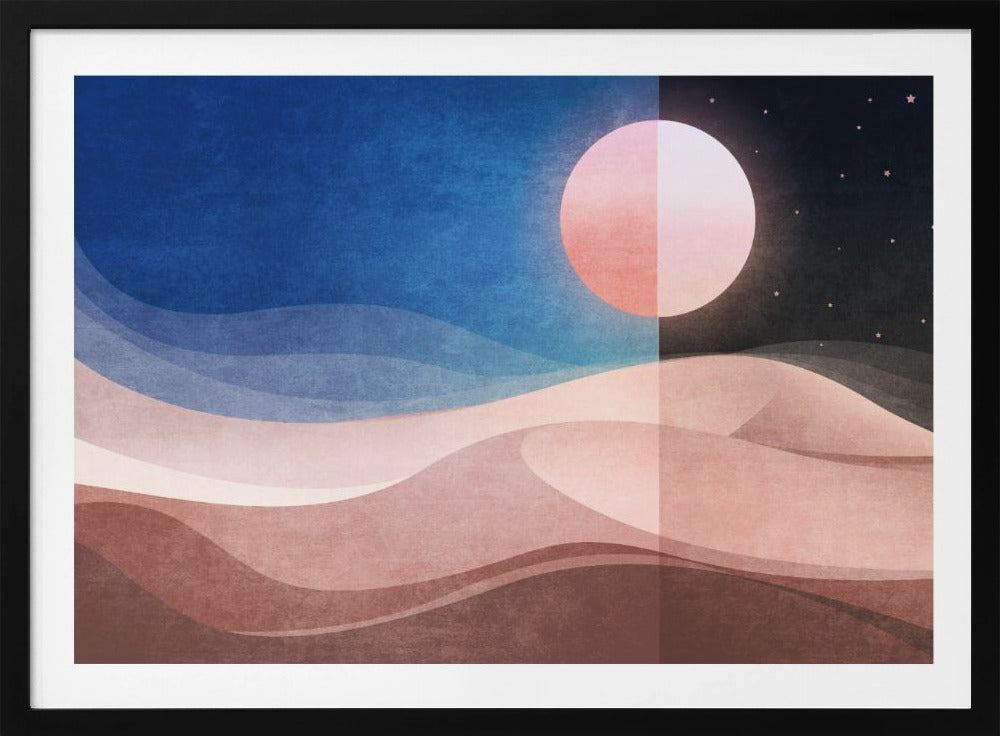 Dualität der Dünen | Poster