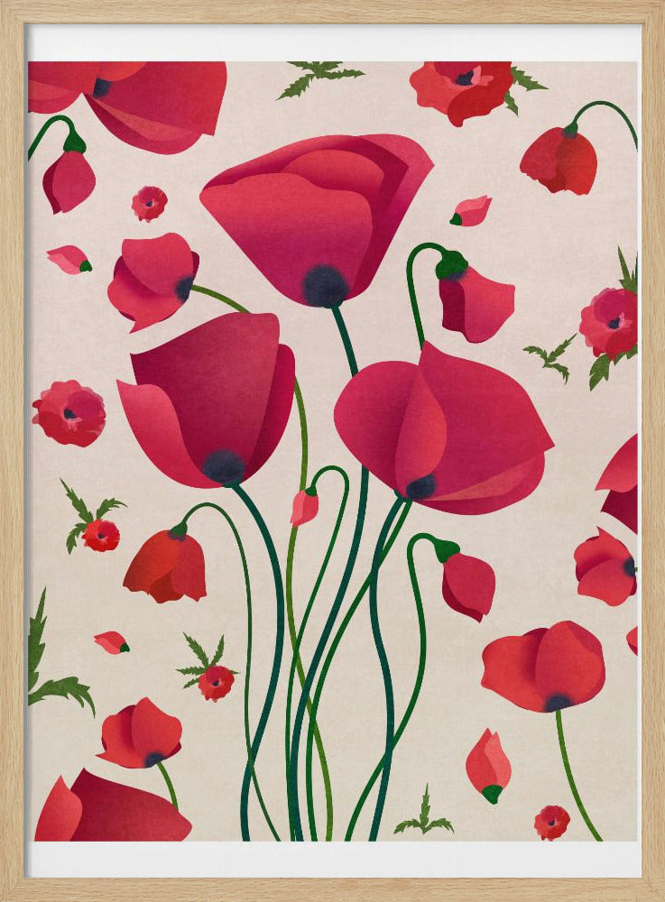 Mohnblüten | Poster