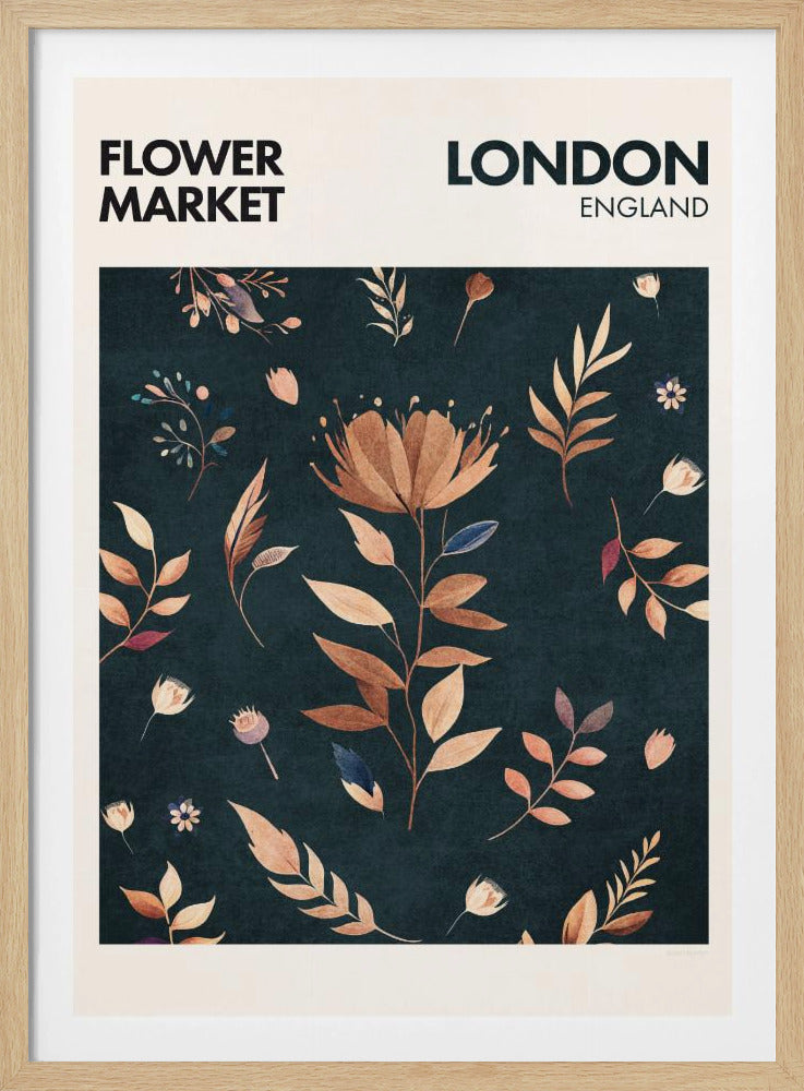 Petals in London | Poster