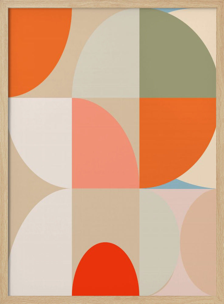 Mid Century Pastell 12 | Poster