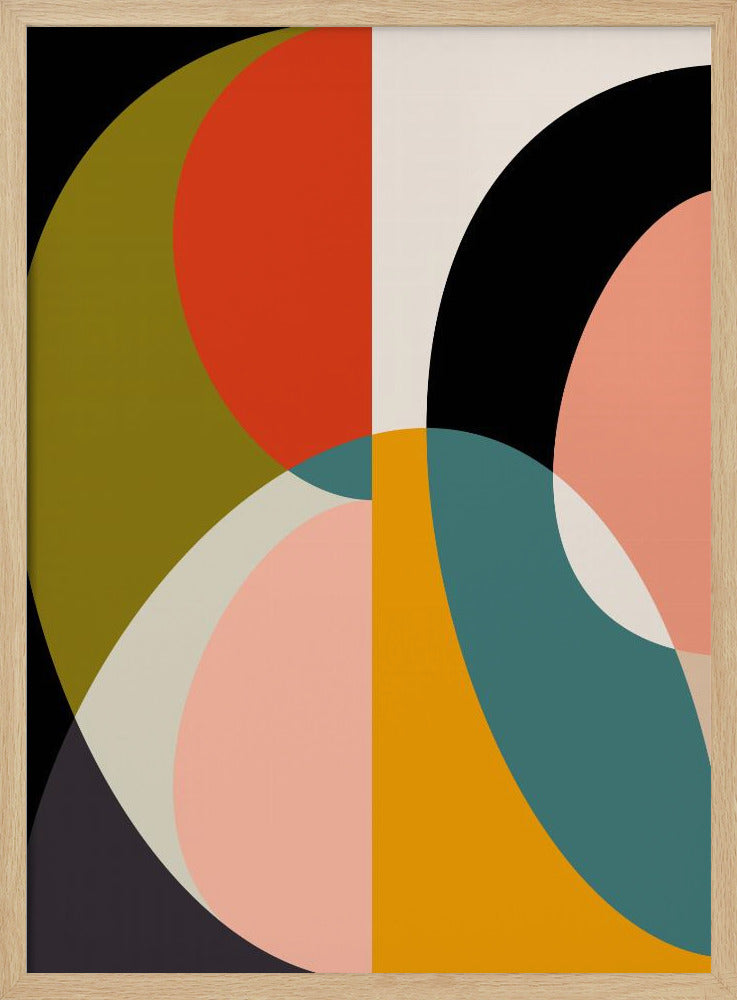Mid Century Pastell 11 | Poster