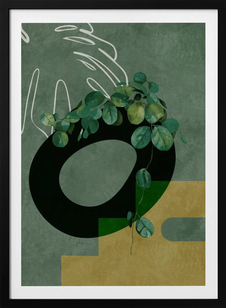 Blätter Mehr 4 Grün | Poster