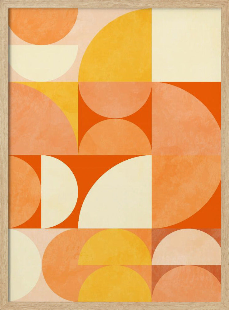 Frühlingsmitte Rhapsodie Orange 3 | Poster