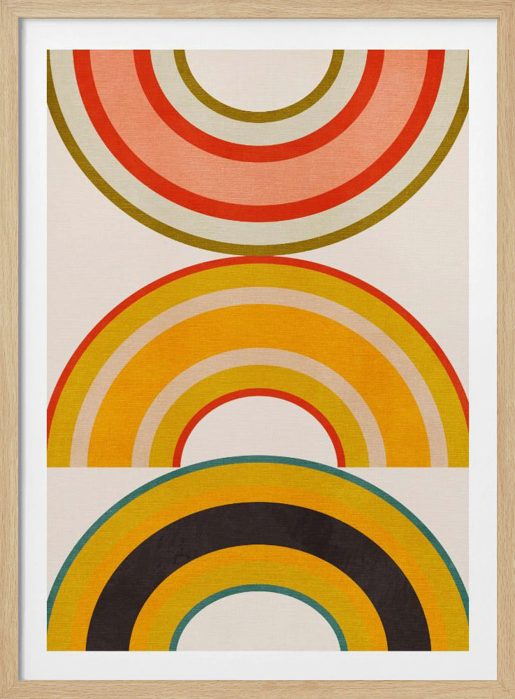 Regenbogensonnen 6 | Poster