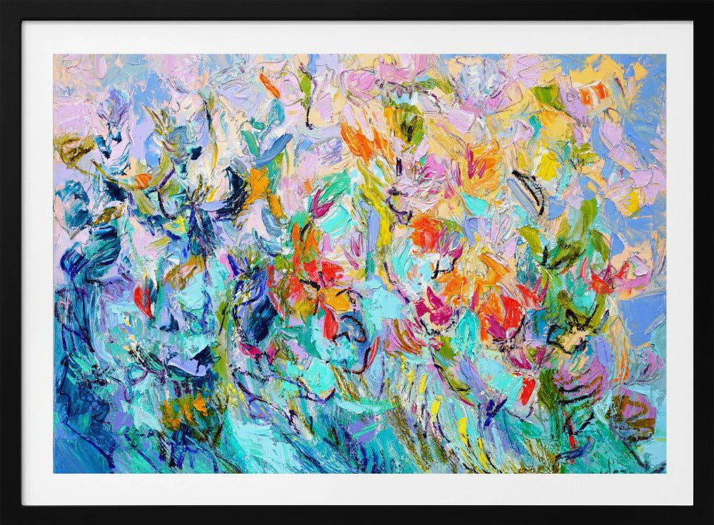 Strahlende florale Harmonie | Poster
