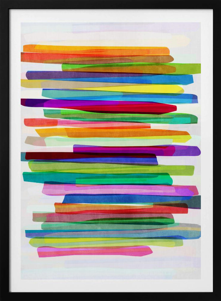 Colorful Stripes 1 | Poster