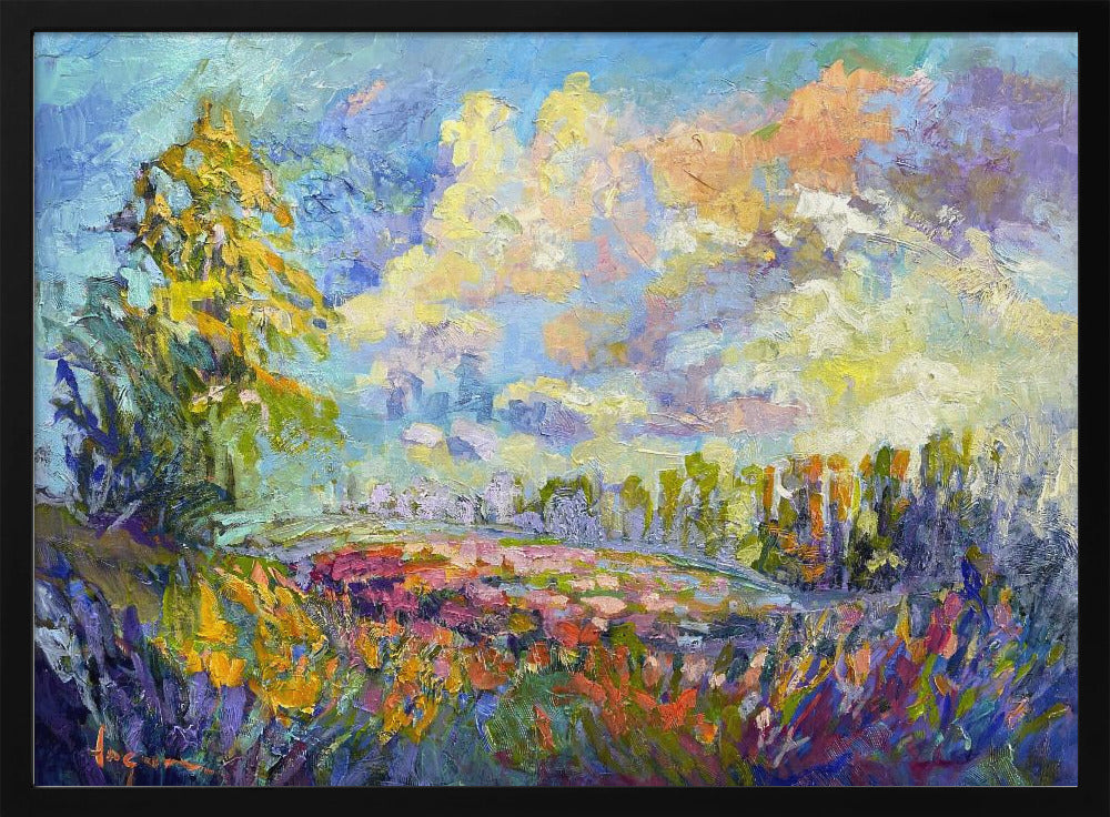Leuchtende Landschaft | Poster