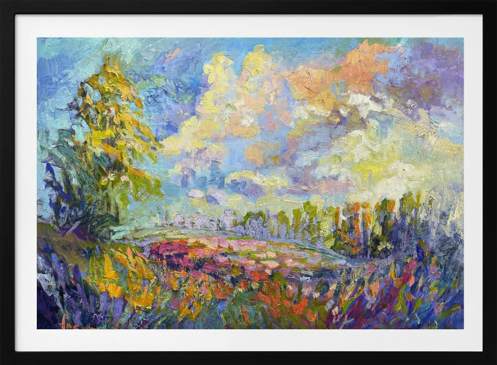 Leuchtende Landschaft | Poster