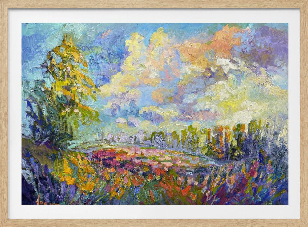 Leuchtende Landschaft | Poster