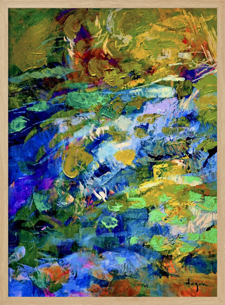 Naturinspirierte Landschaft | Poster
