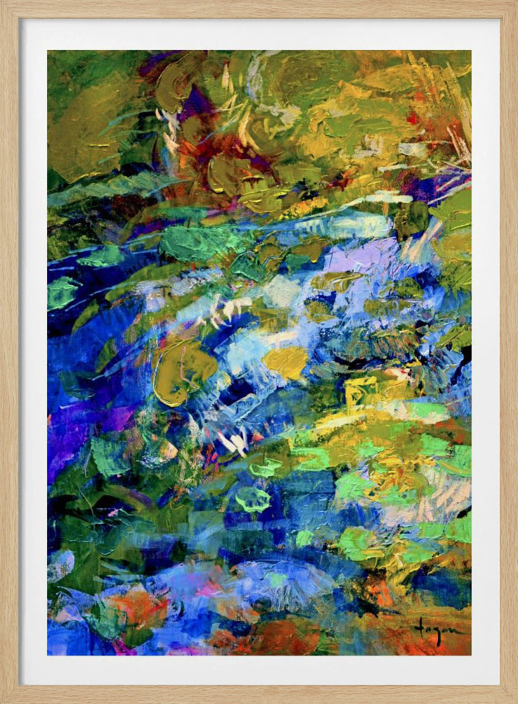Naturinspirierte Landschaft | Poster