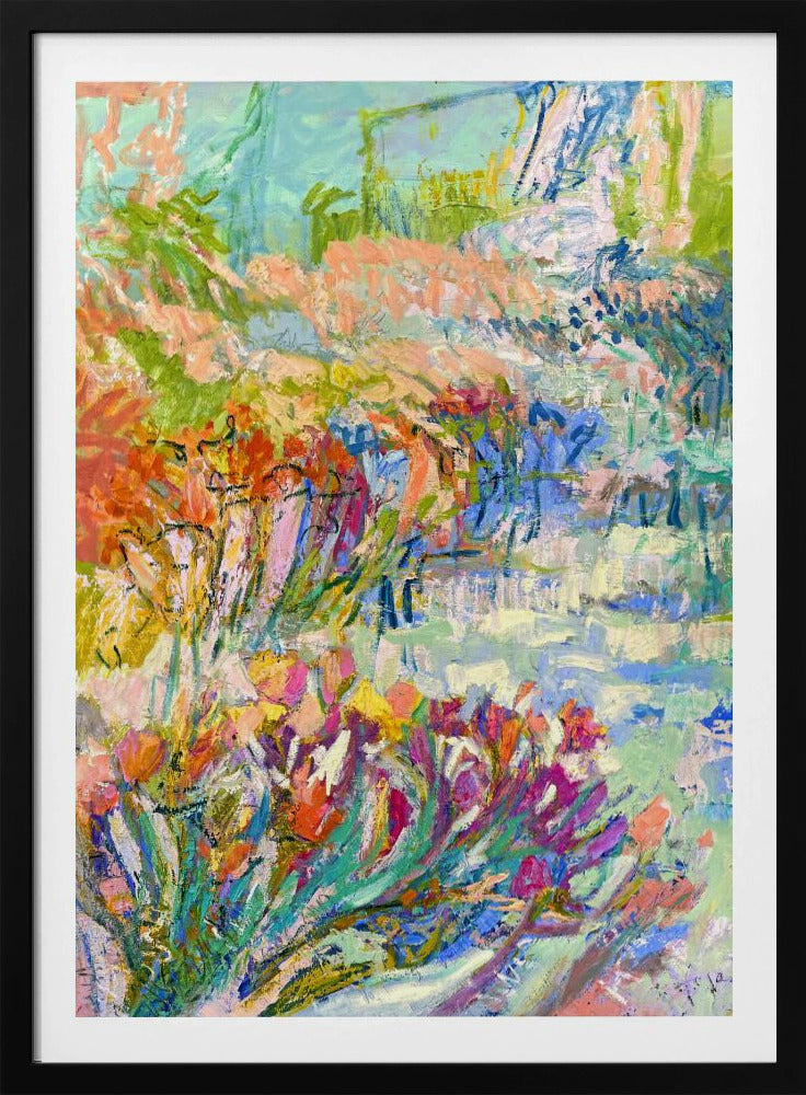 Lebendiger Gartenweg | Poster
